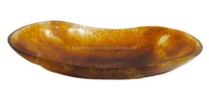 Tazón de Resina para Servir, Utensilios de Cocina para el Hogar y Restaurantes, Diseño Clásico, Color Marrón Claro, Tazón de Resina a Precio Económico - Product Image 4