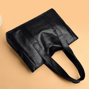 Bolso Tote de Cuero Clásico Estilo 2026, Diseño Abierto y Minimalista para Uso Diario - Product Image 3