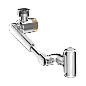 Robinet d'extension rotatif universel avec aérateur et filtre à eau 4 modes, bec de lavabo à bras mécanique pour lavabo - Product Image 2