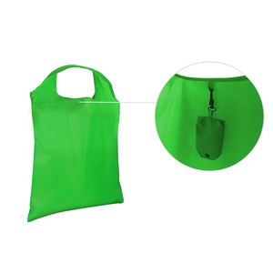 Foldable Shopping Bag Perfect for shopping Easy Holding Small pouch features a hook Shopping Bags - Product Image 1