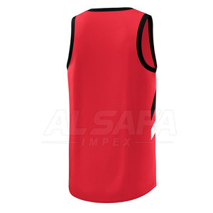เสื้อบาสเก็ตบอลสั่งทำขายส่งแบบใหม่ล่าสุด พิมพ์โลโก้ตามสั่ง - Product Image 2