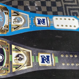 Cinturón de Campeonato de los Seattle Seahawks, Talla Adulto, Modelo Legacy, 2 mm de Grosor, Cinturón de Campeones de Cintura Alta - Product Image 3