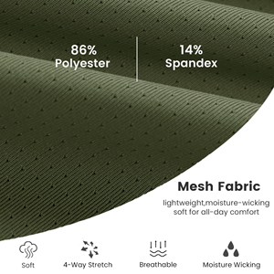 T-shirts de course pour hommes à manches raglan de couleur unie, hauts de sport athlétiques respirants en maille pour l'entraînement – Vente en gros - Product Image 6