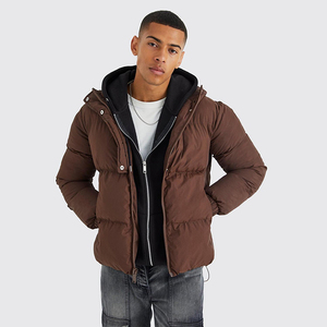 Veste matelassée pour homme, très vendue, imperméable, respirante, logo sur le devant, design personnalisé, coupe classique, décontractée, pour le printemps - Product Image 2