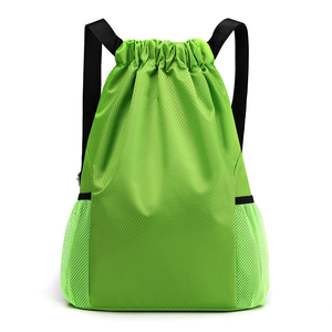 Multi Functional <b>Waterproof</b> Lightweight Sports <b>Drawstring</b> <b>Bag</b> Backpack for School Gym and Outdoor Activity Use - Product Image 4