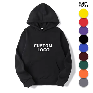 เสื้อฮู้ดผู้ชาย ผ้าฝ้าย 100% เฟรนช์เทอร์รี่ สีพื้น มีกระเป๋า ดีไซน์ลำลอง ทรงปกติ ใส่ได้ในฤดูใบไม้ร่วง - Product Image 5
