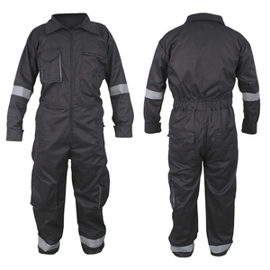 Wholesale Supplier Stocks Custom High Visibility Mechanic Coveralls Workwear Industrial <b>Construction</b> Safety <b>Uniform</b> Polyester - Product Image 1