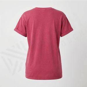 เสื้อยืดโอเวอร์ไซส์ผู้หญิงสำหรับฤดูร้อน ผลิตตามสั่ง ขายส่ง ผ้าโพลีเอสเตอร์ซาติน ทรงปกติ แขนสั้น สตรีทแวร์ เป็นมิตรกับสิ่งแวดล้อม รับผลิตตามแบบ - Product Image 2