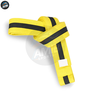 Cinturones de BJJ de algodón de diseño moderno, tamaño personalizado, forro ajustable, estilo personalizado, cinturones de BJJ de alta calidad en venta, hechos en Pakistán. - Product Image 5