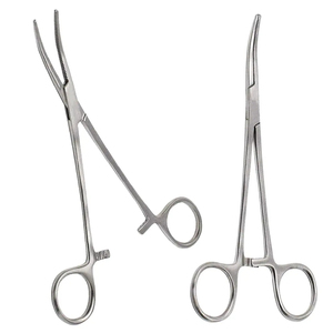 Portaagujas de madera TC Crile de 20 cm, portaagujas quirúrgico médico profesional recto para fórceps quirúrgicos Crile, precio económico - Product Image 6