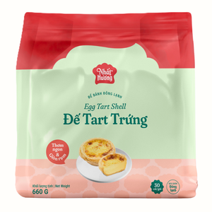 Vente en gros de coques de tartelettes portugaises à l'œuf surgelées, non cuites, de haute qualité, 660g, pour boulangeries, HALAL, OEM/ODM, prix attractif - Product Image 1