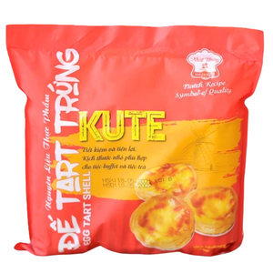 OEM/ODM Coque de tarte portugaise non cuite, surgelée, HALAL, petite taille 720G, vente en gros directe du fabricant - Product Image 1