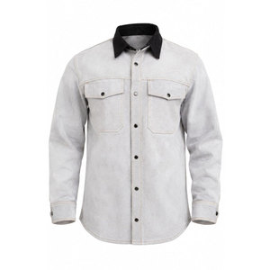 100% Cotton Light Weight FR Welding <b>Shirt</b> with Welded Seams <b>Flame</b> Resistant & Water Proof Fireproof Top Selling - Product Image 2