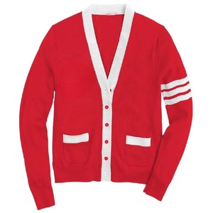 Suéter cárdigan unisex personalizado de punto con letras bordadas en el pecho, suéter de invierno para hombre, cárdigan de punto de algodón mezclado. - Product Image 5