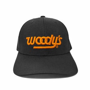 OEM personalizado 3D bordado Logo camionero sombreros 6 paneles negro/malla negra gorras deportivas para los hombres Gorras de moda para al aire libre Casual - Product Image 1