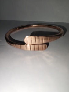 Copper Cuff <b>Bracelet</b> With Braided Design Handmade <b>Metal</b> Jewelry For Men Women - Product Image 6