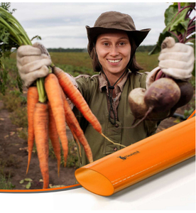 Tuyau plat en PVC flexible et durable de haute qualité, haute pression, écologique, pour l'irrigation agricole et l'évacuation d'eau paysagère - Product Image 3