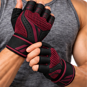 Guantes de Levantamiento de Pesas Personalizados, Guantes Deportivos para Gimnasio, Venta al Por Mayor, Fabricante OEM ODM, Exportador, Proveedor, Protección para Manos para Entrenamiento - Product Image 1