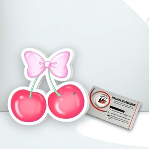 แผ่นอะคริลิคสำหรับต่อขนตา LoveCherry คุณภาพสูง สีชมพู รูปโบว์ หัวใจ ผีเสื้อ วงกลม อุปกรณ์เสริมความงาม - Product Image 3