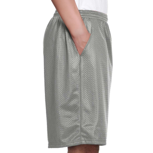 Pantalones cortos de malla de estilo vintage ligeros con logotipo personalizado para hombre, precio al por mayor, pantalones cortos de malla para hombre hechos a medida - Product Image 3