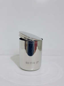Modern Design Wholesale Stainless Steel <b>Polished</b> Handmade Eco-Friendly Christmas Candle Container Luxury Scented <b>Wax</b> Decorative - Product Image 5