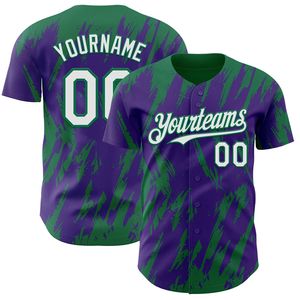 Maillot de baseball d'hiver personnalisé en gros, à manches courtes, avec fermeture boutonnée intégrale, respirant, pour équipe sportive, en coton biologique, antibactérien - Product Image 3
