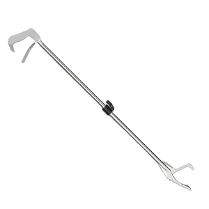 Heavy Duty Customizable German Stainless Steel Snake Grabber Tongs Telescopic Reptile Catching <b>Tool</b> <b>Safe</b> Durable Veterinary <b>tool</b> - Product Image 1