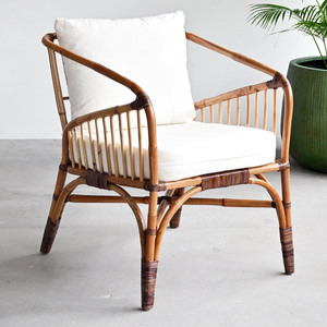 Best seller rattan <b>chairs</b> with backrest <b>stackable</b> design <b>chair</b> living room <b>dining</b> area furnishing - Product Image 1