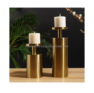 Portavelas de Metal de lujo, Pilar decorativo moderno, soporte de luz de té para el hogar, interior, exterior, decoración de Navidad hecha a mano - Product Image 5