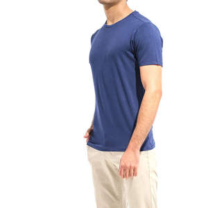 T-shirt surdimensionné pour homme en coton 100% de luxe 220 GSM, taille plus, broderie personnalisée, tissu lourd avec coupe confortable - Product Image 4