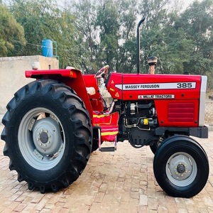 รถแทรกเตอร์ Massey Ferguson 385 ขับเคลื่อน 4 ล้อ แบบมีสายพานลำเลียง พร้อมชุดเกียร์และลูกปืน สำหรับงานเกษตร - Product Image 1