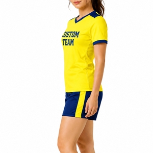 ชุดเสื้อและกางเกงวอลเลย์บอลแบบยูนิเซ็กซ์สั่งทำได้ ดีไซน์ทันสมัย ระบายอากาศได้ดี สวมใส่สบาย ชุดเสื้อพรีเมียม คอลเลคชั่นชุดกีฬาสุดฮิต - Product Image 1