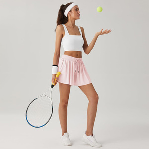 Vêtements de sport pour femmes, 2 en 1, avec short intégré, performance athlétique, doublure intérieure pour les activités sportives - Product Image 6