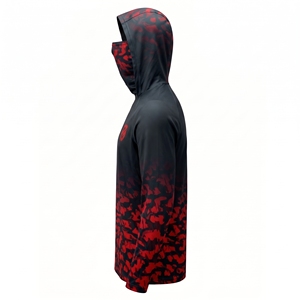 Nouveau design – Sweat à capuche de pêche personnalisé pour homme – Sweat à capuche de pêche à manches longues sublimé sur mesure avec cache-visage - Product Image 4