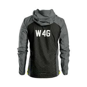 Veste coupe-vent à capuche zippée en nylon enduit 100% respirant, imperméable et à séchage rapide, de haute qualité, pour le printemps, style décontracté - Product Image 6