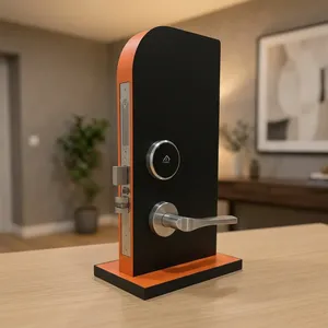 ระบบควบคุมการเข้าออกด้วยคีย์การ์ดอิเล็กทรอนิกส์แบบสมาร์ท RFID สแตนเลส รุ่น SPLIT RFID LOCK ของ TES Hotel Split Lock สำหรับโรงแรม - Product Image 5