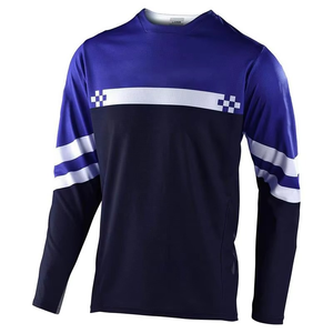 NUEVOS Jerseys Personalizados Reflectantes de Spandex/Poliéster Ecológicos y Transpirables de Manga Larga para Carreras de Motos y Automovilismo - Product Image 1