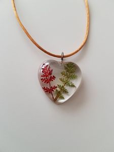 สร้อยคอดอกไม้แห้งแท้ขายส่ง จี้รูปดอกเดซี่ เครื่องประดับทำมือ สไตล์สัตว์ งานศิลปะสะสม - Product Image 4