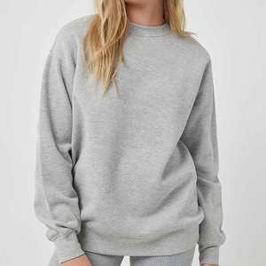 Ropa Casual de Invierno, Sudadera de Cuello Alto Oversize, Estilo Urbano, 100% Algodón, Felpa Ligera y Transpirable, Personalizable con Logotipo, Fabricación OEM - Product Image 2