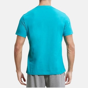 T-shirt unisexe à manches longues en coton léger, coupe ample, avec logo imprimé, col rond, pour homme, vente en gros à prix abordable - Product Image 2