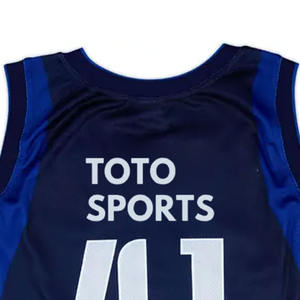 Jersey de Baloncesto Deportivo, Transpirable, Suave, de Alto Rendimiento, Diseño Personalizado, Corte Ajustado, Ligero, del Mejor Proveedor, Precio al por Mayor - Product Image 3