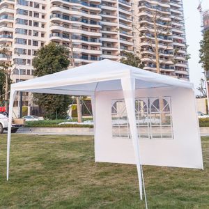 Tenda 3x3m Bianca Impermeabile in PVC e Tela con Tubi a Spirale, Portatile per Uso Domestico, Doppio Strato per Cerimonie e Applicazioni Alberghiere - Product Image 5