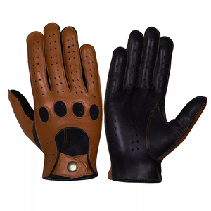 Gants de conduite en cuir véritable, style tendance, pour usage extérieur, sports d'hiver, voyages quotidiens, prix de gros, haute qualité - Product Image 6