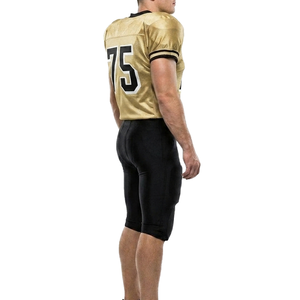 Premium Quality American Football Gear Fully Customizable Football Uniform Set Short Sleeve Jersey Padded Compression <b>Pants</b> - Product Image 5