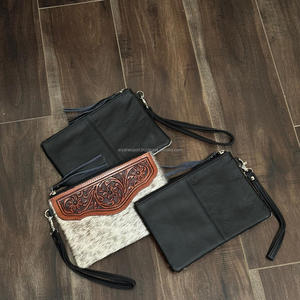 2025 pochette de bracelet en cuir usiné à la main personnalisée pour les portefeuilles en cuir de vachette véritable de haute qualité pour femmes - Product Image 6