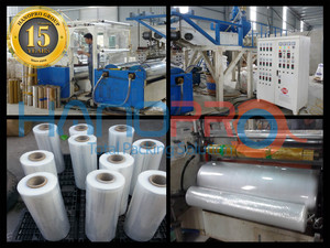 Film étirable en PEBDL supérieur Film plastique étanche à l'humidité Emballage souple et flexible Longueur 50m Supermarchés Industries Made Vietnam - Product Image 2