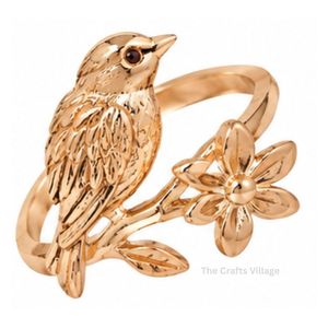 Anneau de serviette en métal de qualité supérieure, fait main, motif perroquet, support de mouchoirs, pour mariage, classique, élégant, en aluminium, en stock - Product Image 5