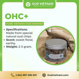 ธูปไม้กฤษณาธรรมชาติ 100 กรัม - กลิ่นอู๊ดหอมหวาน อุ่นละมุน ขายส่ง OHC+ - Product Image 6