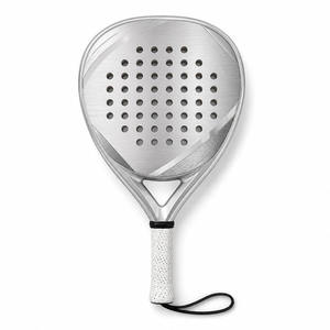 Raqueta de Pádel Profesional de Fibra de Carbono Completa, Forma de Diamante, Lágrima, Redonda, Logotipo Personalizado OEM ODM, Fibra de Carbono 3K 12K 18K 24K - Product Image 1