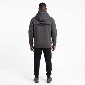 Sudadera con Capucha de Corte Cuadrado, Bordada, con Mangas Largas y Bolsillo Frontal, 100% Algodón Felpa, Transpirable, Estilo Invernal para Hombre - Product Image 3